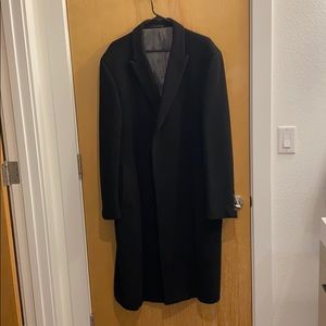Men’s Overcoat - Black - Calvin Klein - 46L
